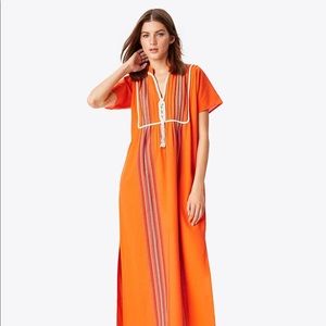 Tory Burch Lottie Beach Caftan Dress Sz XS